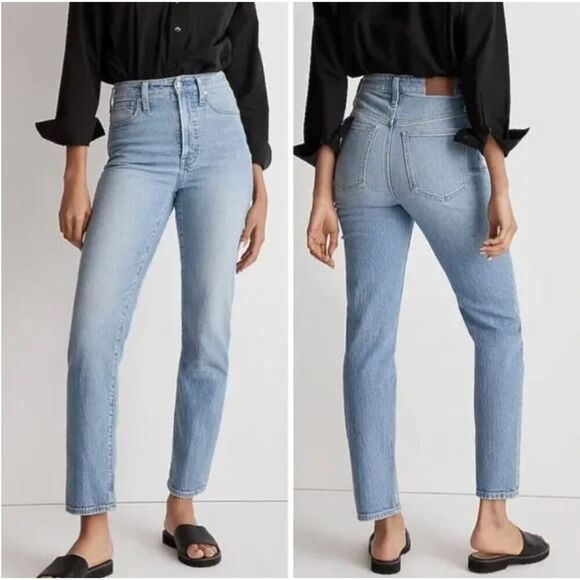 Madewell Denim - NEW Madewell The Curvy Perfect Vintage Straight Jean in Ferman Wash, size 28